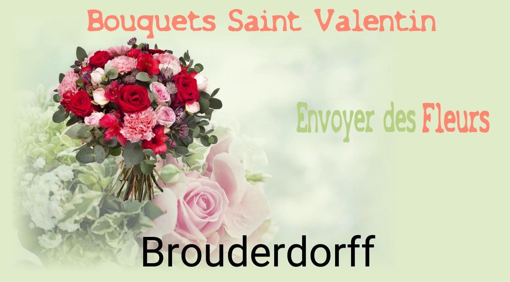 Roses de Saint-Valentin livrées à Brouderdorff